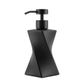 Modern Black Soap Dispenser with Black Pump