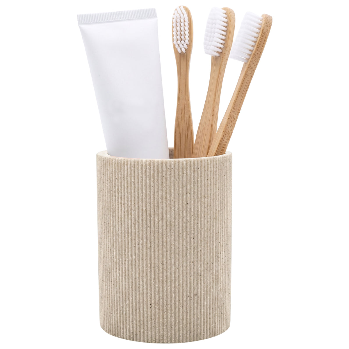 Sand Beige Toothbrush Holder