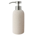Sand Beige Hand Soap Dispenser with Stainless Steel Pump